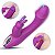 Vibrador Estimulador Duplo Clitóris e Ponto G 7 Vibrações S-Hande Naughty U - Sexshop - Imagem 3