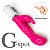 Vibrador Massageador Ponto G em Silicone 12 Vibrações G-Spot - Sexshop - Imagem 2