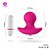 Vibrador Plug Anal Anatômico Com Capsula 7 Velocidades Silicone Macio - Imagem 8