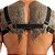 Arreio Masculino Harness Elástico Preto Detalhes em Rebit Sexy - Imagem 2