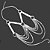 Arreio Harness Lingerie Erótico Sutiã Branco Com Detalhes em Correntes - Imagem 5