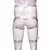 Cinto Masculino Em Elástico Branco Com Arreio Ajuste e Perneira - Imagem 2