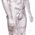 Cinto Masculino Em Elástico Branco Com Arreio Ajuste e Perneira - Imagem 3