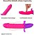 Vibrador Banana Vai e Vem Pink com 10 Vibração Recarregável - Imagem 3