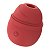Vibrador Massageador de Clitóris Pulsador Egg Vermelho 5 Velocidades - Imagem 7