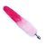 Plug Anal Rabo Bicolor Rosa Cauda de Raposa 40 Cm Plug 7x2,8 Cm - Imagem 4