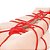 Corda de BDSM Fetish-Shibari com 10 Metros na cor Vermelha - Imagem 8