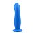 Vibrador Pênis Dildo Curvo Azul Á PROVA D'ÁGUA Recarregável - Imagem 3