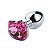 Plug Anal Grande Em Aço Polido Com Joia Hello Kitty - Imagem 9