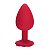 Plug Anal Grande em Silicone Vermelho Flexível Com Formato de Rosa - Imagem 6