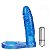 Anel Peniano Companheiro Azul com Vibrador 13,5cm - Sex shop - Imagem 2