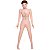 Boneco inflável Rosto 3D com pênis realístico e vibração - Sexshop - Imagem 1