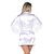 Camisola Robe em Cetim Branca Pimenta Sexy - Sex shop - Imagem 2