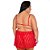 Camisola Sensual Plus Size Jéssica Pimenta Sexy Vermelha - Sex shop - Imagem 4