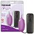 Cápsula vibratória multivelocidade revestida Cyberskin - SHY PURPLE - TOPCO SALES - Sexshop - Imagem 1