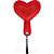 Chibata com formato de coração - FURRY HEART PADDLE - PIPEDREAM - Sexshop - Imagem 4