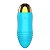 Estimulador Azul Bullet Vibrador Egg 9 Velocidades e Aplicativo - Imagem 2