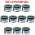 Kit 10 Cremes Anal Conforto Funcional 3,5g HotFlowers - Sexy shop - Imagem 3