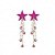 Kit com 2 piercings de estrelas - BODY CHARMS STAR - CALIFORNIA EXOTIC - Sexshop - Imagem 3