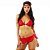 Kit Mini fantasia Noiva Fogosa 2 Pimenta Sexy - Sex shop - Imagem 2