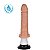 Pênis com Vibrador e Ventosa 17,5x3,8cm Pele - Sex shop - Imagem 2