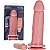 Pênis com Vibrador e Ventosa 18x4,5cm HotFlowers - Sex shop - Imagem 3