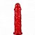 Pênis Consolo macio Vermelho 17,5x3,8 cm - Sexshop - Imagem 2