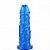 Pênis Consolo Realístico Macio Azul 17,5x4cm - Sexshop - Imagem 2