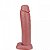 Pênis enorme e grosso macio e flexível 40x10 cm marrom - Sexshop - Imagem 2