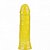 Pênis feito em polivinílico macio Amarelo 19,5 x 4 cm - Sexshop - Imagem 2