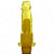 Pênis Prótese Gel Aroma Abacaxi - 16x4 cm com vibrador - Sexshop - Imagem 2