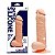 Pênis real com ventosa 16cm glande avantajada e 10 velocidades - ONE TOUCH SILICONE - NANMA - Sexshop - Imagem 1