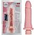 Pênis Real em Cyber Skin com Vibrador 16x4cm Hot Flowers - Sex shop - Imagem 1