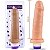 Pênis Real Fogo da Paixão com vibrador 17x4,2cm Hot Flowers - Sexshop - Imagem 3