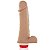 Pênis Real Peter Love 18x3,5cm Com Vibrador - Sexshop - Imagem 1