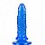 Pênis Realístico Azul Em Silicone Macio 13X3,3CM - Sexshop - Imagem 2
