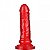 Pênis pequeno Realístico Vermelho 13,5X2,8 CM - Sexshop - Imagem 2