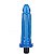 Pênis Realístico translucido com Vibrador Azul 15x3,3 - Sexshop - Imagem 2