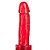 Pênis Vermelho Maciço em Gel 17,5x4cm Hot Flowes - Sex shop - Imagem 2