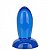 Plug anal Bolinha 9x3,2cm Azul - Sexy shop - Imagem 2