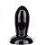 Plug anal Bolinha 9x3,2cm preto - Sexy shop - Imagem 2