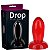 Plug anal Bolinha 9x3,2cm vermelho - Sexshop - Imagem 1