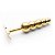 Plug Anal Bolinha Lust Metal - Plug Punch Metal Gold - Sex shop - Imagem 1