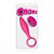 Plug anal de silicone pink com alça de metal - CHOKE - NANMA - Sexyshop - Imagem 2