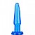 Plug anal Azul em silicone torpedo - Sexshop - Imagem 2