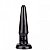 Plug anal torpedo Preto feito em silicone - Sexshop - Imagem 2