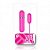 Vibrador Cápsula rosa 10 velocidades com luz de Led - VIRGO - NANMA - Sex shop - Imagem 3