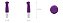 Vibrador D4 - Violet - OVO LifeStyle - Sex shop - Imagem 2