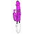 Vibrador Jack Rabbit Rotativo USB em Jelly - Vibrador de Luxo iGox - Sex shop - Imagem 3