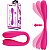 Vibrador para Casais e Ponto G - Com Vibrador nas duas pontas Yedda - Pretty Love - Sex shop - Imagem 1